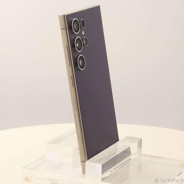 〔中古〕SAMSUNG(サムスン) Galaxy S24 Ultra 256GB チタニウムバイオレット SC-52E docomo SIMフリー〔348-ud〕 |  | 03