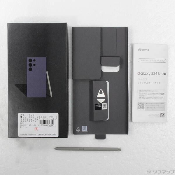〔中古〕SAMSUNG(サムスン) Galaxy S24 Ultra 256GB チタニウムバイオレット SC-52E docomo SIMフリー〔348-ud〕 |  | 04