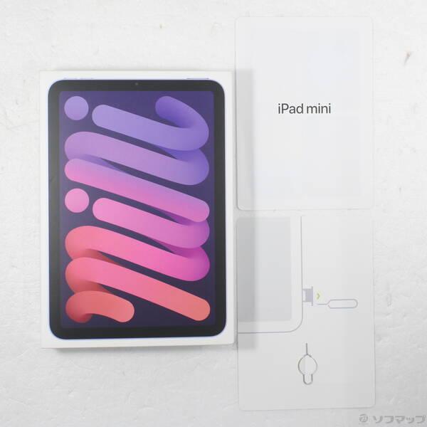 〔中古〕Apple(アップル) iPad mini 第6世代 64GB パープル MK8E3J／A docomoロック解除SIMフリー〔262-ud〕 |  | 04