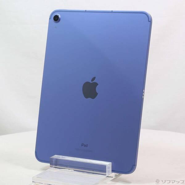 〔中古〕Apple(アップル) iPad 第10世代 256GB ブルー MQ6U3J／A SoftBankロック解除SIMフリー〔276-ud〕 | 