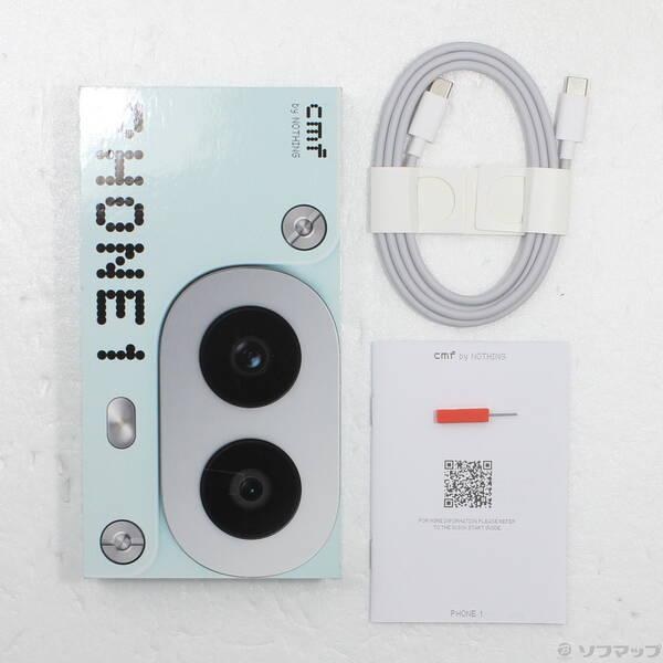 中古〕Nothing CMF Phone 1 128GB ライトグリーン SIMフリー〔258-ud