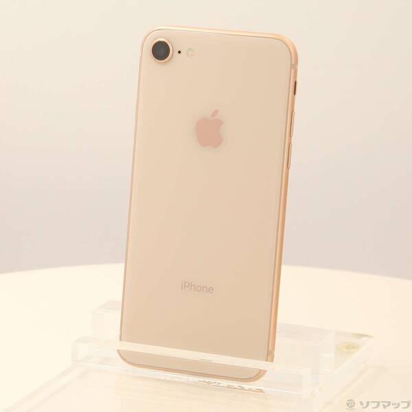 〔中古〕Apple(アップル) iPhone8 64GB ゴールド MQ7A2J／A SIMフリー〔295-ud〕 | 