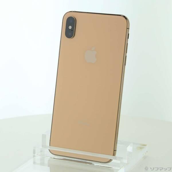 〔中古〕NTTドコモ iPhoneXS Max 256GB ゴールド MT6W2J／A SIMフリー〔269-ud〕 | 