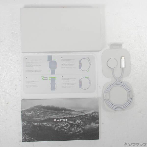 〔中古〕Apple(アップル) Apple Watch Ultra GPS + Cellular 49mm チタニウムケース ホワイトオーシャンバンド〔348-ud〕 |  | 04