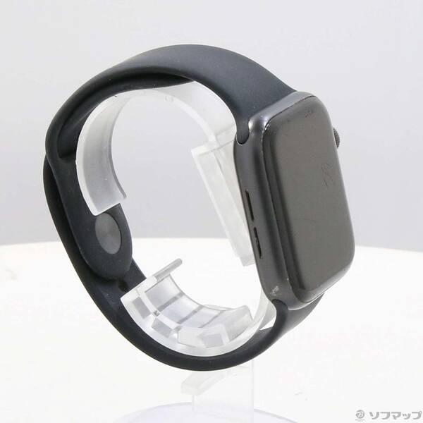 〔中古〕Apple(アップル) Apple Watch SE 第1世代 GPS 44mm スペースグレイアルミニウムケース ブラックスポーツバンド〔377-ud〕 |  | 03