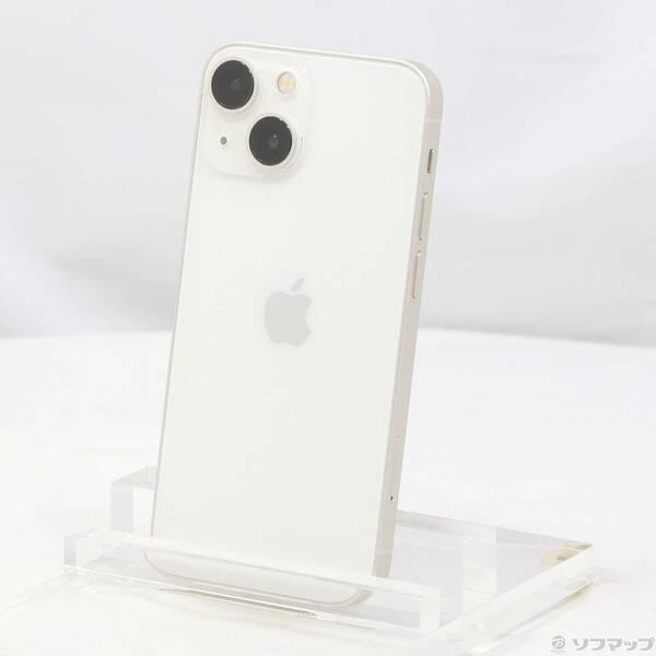 〔中古〕Apple(アップル) iPhone13 mini 128GB スターライト MLJE3J／A SIMフリー〔262-ud〕 | 
