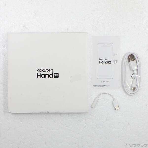 〔中古〕楽天 Rakuten Hand 5G 128GB ホワイト P780 楽天 SIMフリー〔269-ud〕 |  | 04