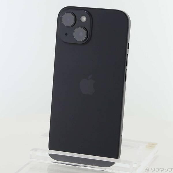 〔中古〕Apple(アップル) iPhone15 128GB ブラック MTMH3J／A SIMフリー〔297-ud〕 | 