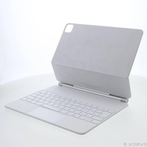 〔中古〕Apple(アップル) 12.9インチiPad Pro (第5世代) 用 Magic Keyboard 日本語 ホワイト MJQL3J／A〔258-ud〕 | 