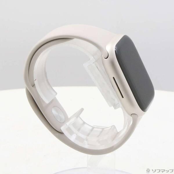 〔中古〕Apple(アップル) Apple Watch Series 7 GPS 41mm スターライトアルミニウムケース スターライトスポーツバンド〔262-ud〕 |  | 03