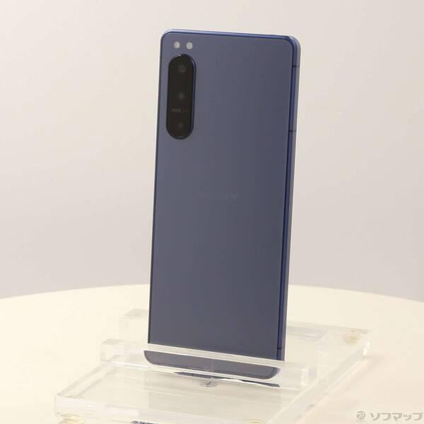 〔中古〕SONY(ソニー) Xperia 5 IV 128GB ブルー SO-54C docomo SIMフリー〔348-ud〕 | 