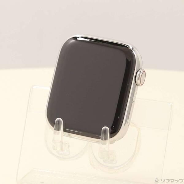 〔中古〕Apple(アップル) Apple Watch Series 9 GPS + Cellular 45mm シルバーステンレススチールケース バンド無し〔262-ud〕 | 