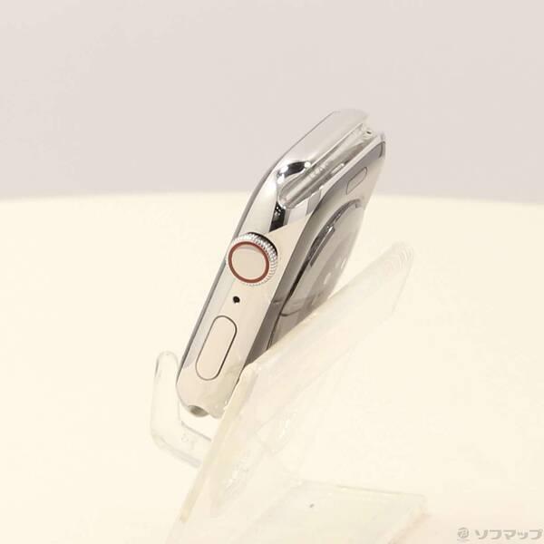 〔中古〕Apple(アップル) Apple Watch Series 9 GPS + Cellular 45mm シルバーステンレススチールケース バンド無し〔262-ud〕 |  | 01