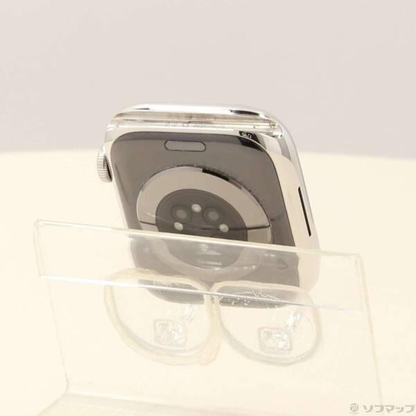 〔中古〕Apple(アップル) Apple Watch Series 9 GPS + Cellular 45mm シルバーステンレススチールケース バンド無し〔262-ud〕 |  | 02