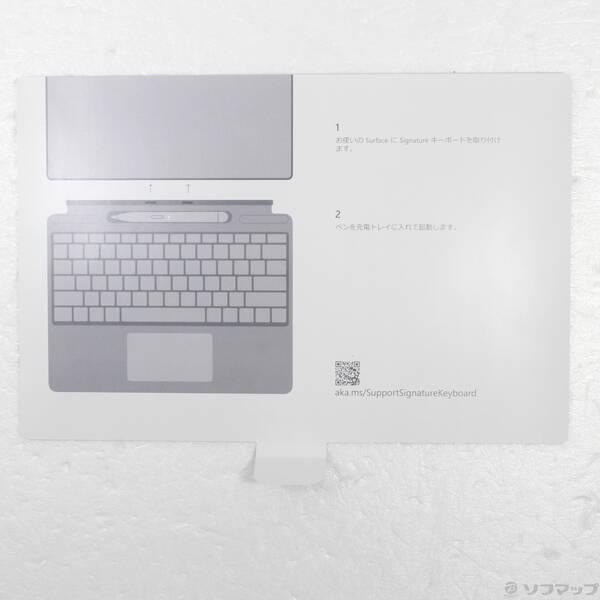 〔中古〕Microsoft(マイクロソフト) Surface Pro Signatureキーボード 8X6-00079 プラチナ〔262-ud〕 |  | 02