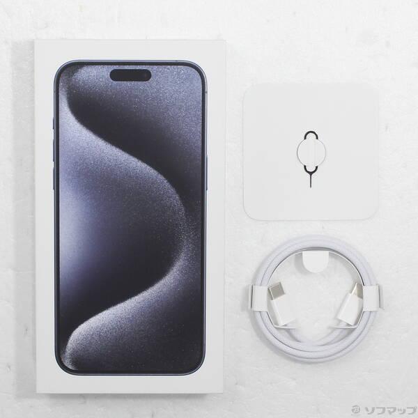 〔中古〕Apple(アップル) iPhone15 Pro Max 256GB ブルーチタニウム MU6T3J／A SIMフリー〔368-ud〕 |  | 04