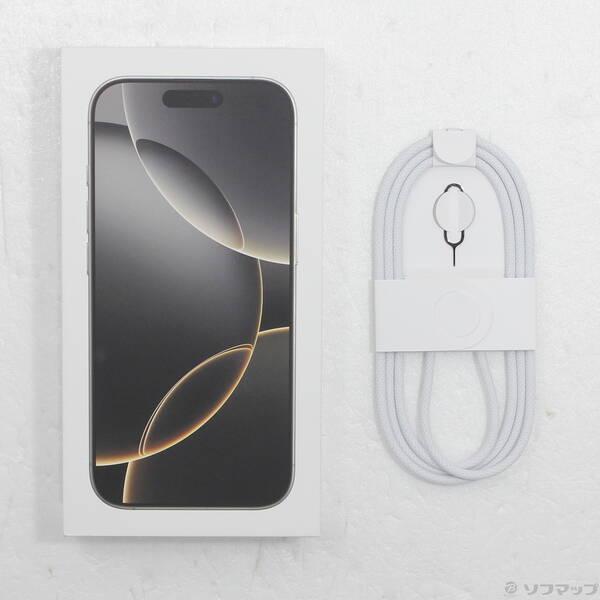 〔中古〕Apple(アップル) iPhone16 Pro 128GB ナチュラルチタニウム MYMY3J／A SIMフリー〔276-ud〕 |  | 04