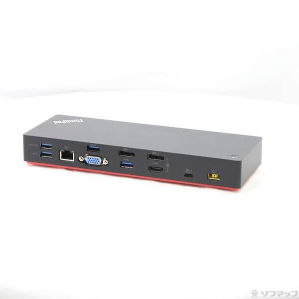 〔中古〕Lenovo(レノボジャパン) ThinkPad Thunderbolt 3 ドック〔377-ud〕 |  | 02