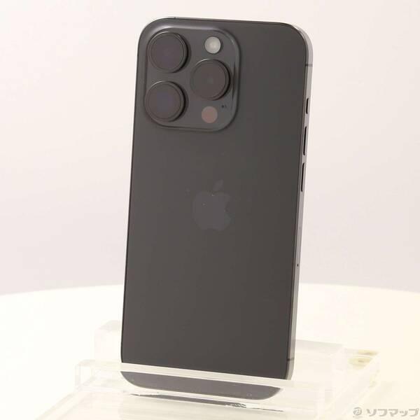〔中古〕Apple(アップル) iPhone15 Pro 256GB ブラックチタニウム MTUC3J／A SIMフリー〔269-ud〕 | 
