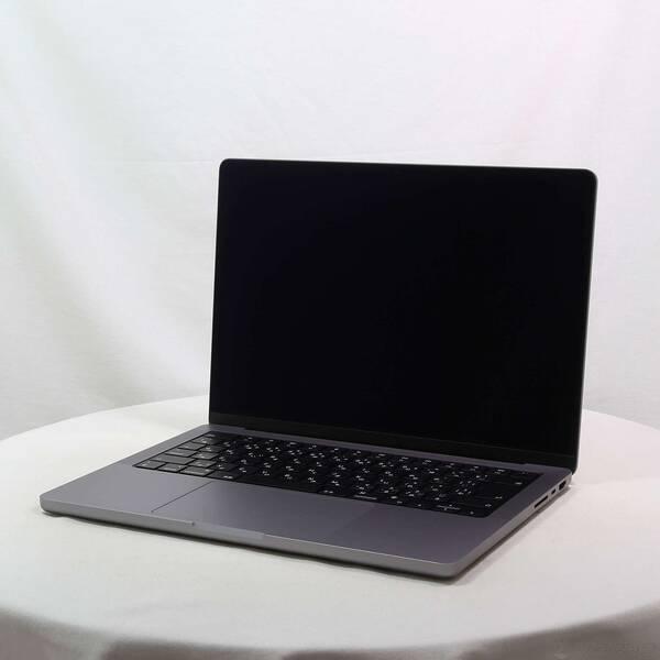 〔中古〕MacBook Pro 14.2-inch Late-2021 MKGQ3J／A Apple M1 Pro 10コアCPU_16コアGPU 16GB SSD4TB スペースグレイ 〔15.3 Sequoia〕〔262-ud〕 | 