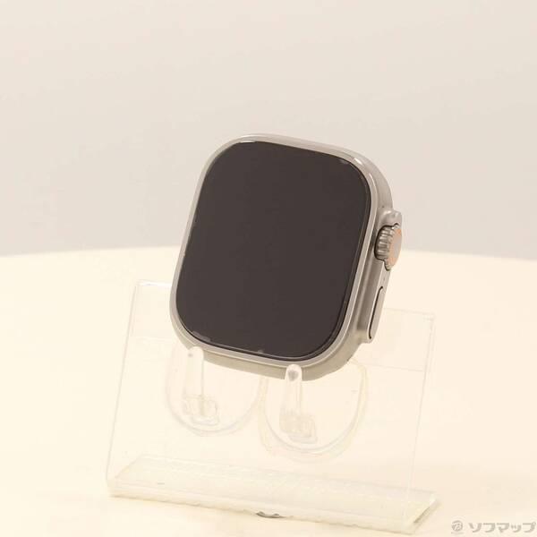 〔中古〕Apple(アップル) Apple Watch Ultra 2 GPS + Cellular 49mm チタニウムケース バンド無し〔377-ud〕 | 