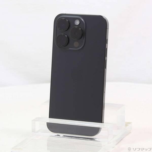 〔中古〕Apple(アップル) iPhone15 Pro 1TB ブラックチタニウム MTUQ3J／A SIMフリー〔262-ud〕 | 