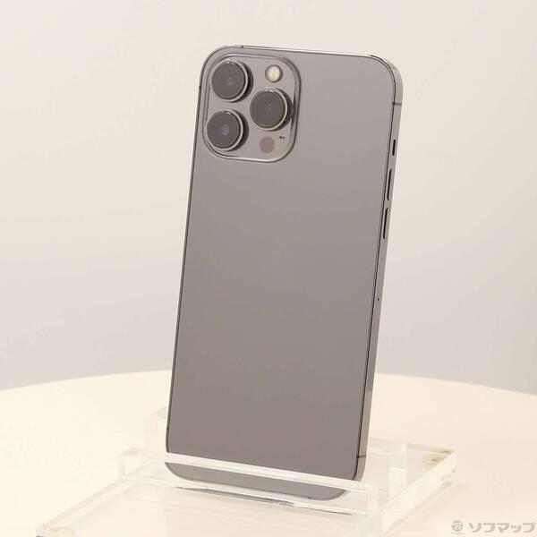 〔中古〕Apple(アップル) iPhone13 Pro Max 512GB グラファイト MLJQ3J／A SIMフリー 〔ネットワーク利用制限▲〕〔247-ud〕 | 