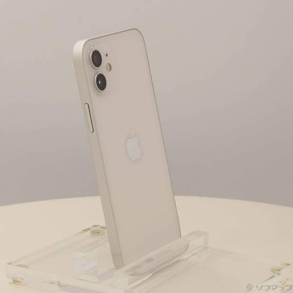 中古〕Apple(アップル) iPhone12 128GB ホワイト MGHV3J／A SIMフリー 