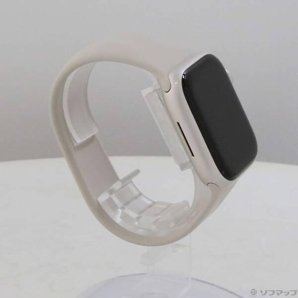 〔中古〕Apple(アップル) Apple Watch Series 8 GPS 41mm スターライトアルミニウムケース スターライトソロループ〔352-ud〕 |  | 03