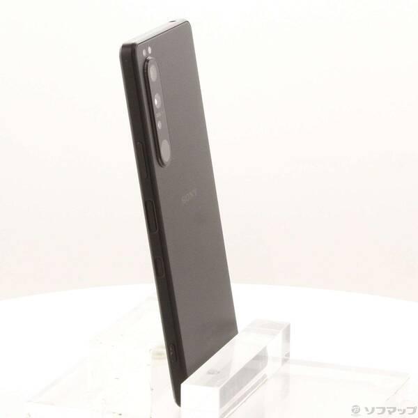 中古〕SONY(ソニー) Xperia 1 III 256GB フロストブラック SO-51B