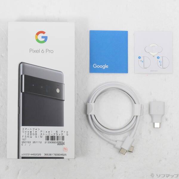 〔中古〕GOOGLE(グーグル) Google Pixel 6 Pro 128GB ストーミーブラック GF5KQ SIMフリー〔251-ud〕 |  | 04