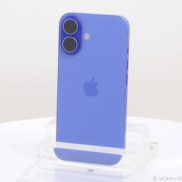 〔中古〕Apple(アップル) iPhone16 256GB ウルトラマリン MYE03J／A SIMフリー〔295-ud〕 | 