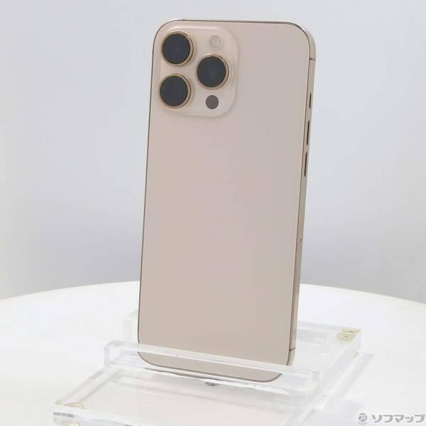 〔中古〕Apple(アップル) iPhone16 Pro Max 512GB デザートチタニウム MYWN3J／A SIMフリー〔377-ud〕 | 