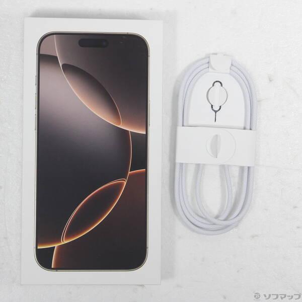 〔中古〕Apple(アップル) iPhone16 Pro Max 512GB デザートチタニウム MYWN3J／A SIMフリー〔377-ud〕 |  | 04
