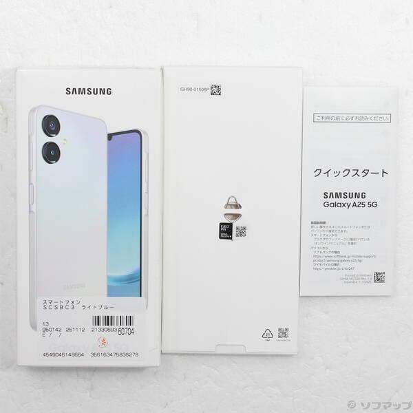 〔中古〕SAMSUNG(サムスン) Galaxy A25 5G 64GB ライトブルー SCSBC3 Y!mobile SIMフリー〔305-ud〕 |  | 04