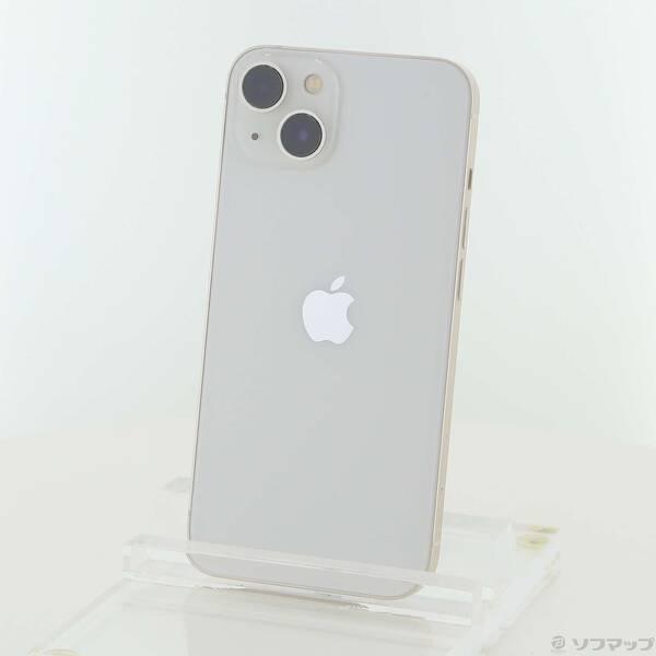 〔中古〕Apple(アップル) iPhone13 128GB スターライト MLND3J／A SIMフリー〔269-ud〕 | 