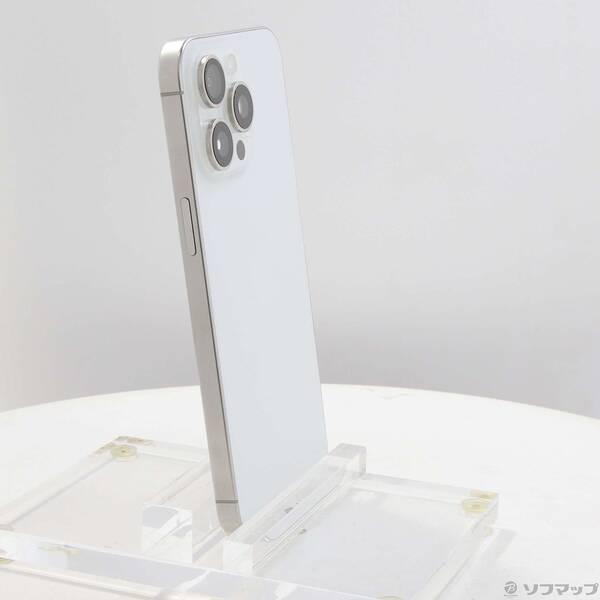 〔中古〕Apple(アップル) iPhone15 Pro Max 1TB ホワイトチタニウム MU703J／A SIMフリー〔349-ud〕 |  | 03