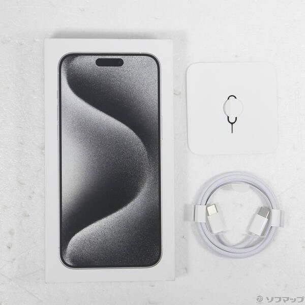 〔中古〕Apple(アップル) iPhone15 Pro Max 1TB ホワイトチタニウム MU703J／A SIMフリー〔349-ud〕 |  | 04