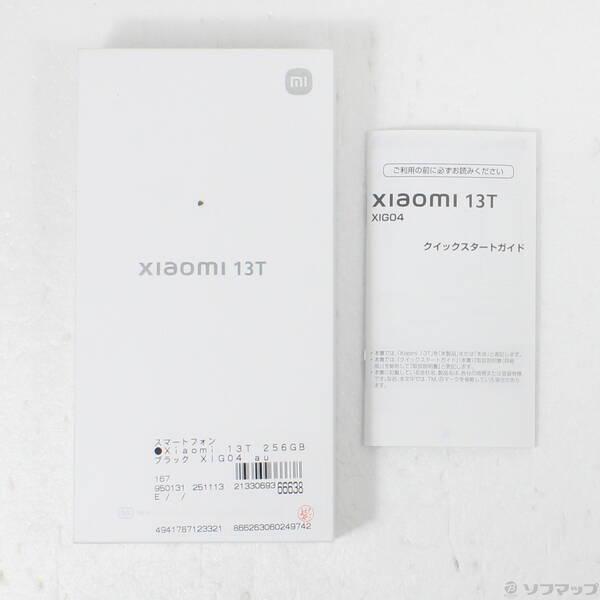 〔中古〕Xiaomi(シャオミ) Xiaomi 13T 256GB ブラック XIG04 au SIMフリー〔344-ud〕 |  | 04