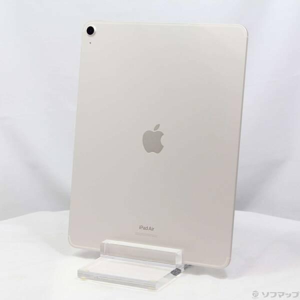 〔中古〕Apple(アップル) iPad Air 13インチ 第1世代 128GB スターライト MV6T3J／A auロック解除SIMフリー〔262-ud〕 | 