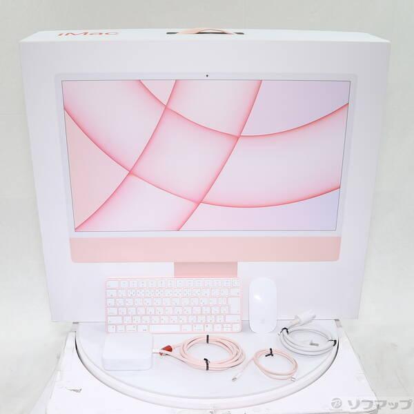 〔中古〕Apple(アップル) iMac 24-inch Mid-2021 MGPN3J／A Apple M1 8コアCPU_8コアGPU 8GB SSD512GB ピンク 〔12.7 Monterey〕〔258-ud〕 |  | 04