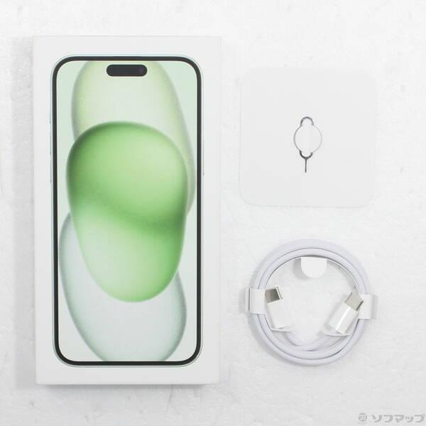 〔中古〕Apple(アップル) iPhone15 Plus 128GB グリーン MU0E3J／A SIMフリー〔377-ud〕 |  | 04