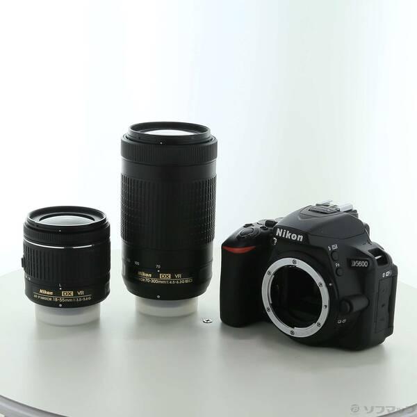 〔中古〕Nikon(ニコン) NIKON D5600 ダブルズームキット ブラック〔368-ud〕 | 
