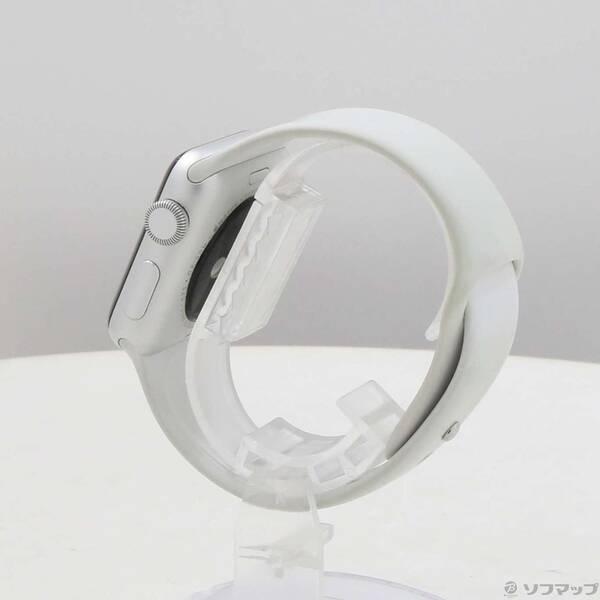 〔中古〕Apple(アップル) Apple Watch Series 3 GPS 38mm シルバーアルミニウムケース ホワイトスポーツバンド〔247-ud〕 |  | 01