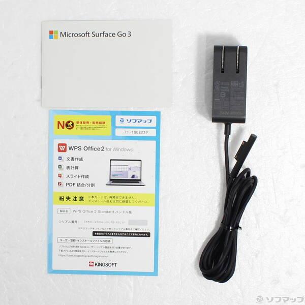 〔中古〕Microsoft(マイクロソフト) Surface Go3 〔Pentium Gold／8GB／SSD128GB〕 8VA-00015 プラチナ〔198-ud〕 |  | 04