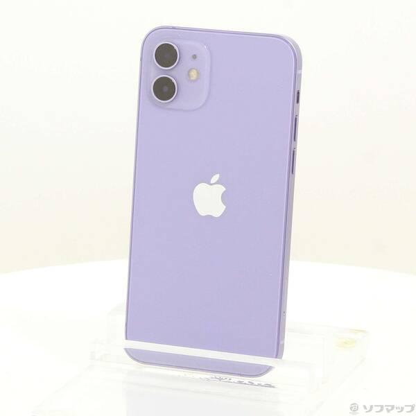 〔中古〕Apple(アップル) iPhone12 128GB パープル MJNJ3J／A SIMフリー〔295-ud〕 | 