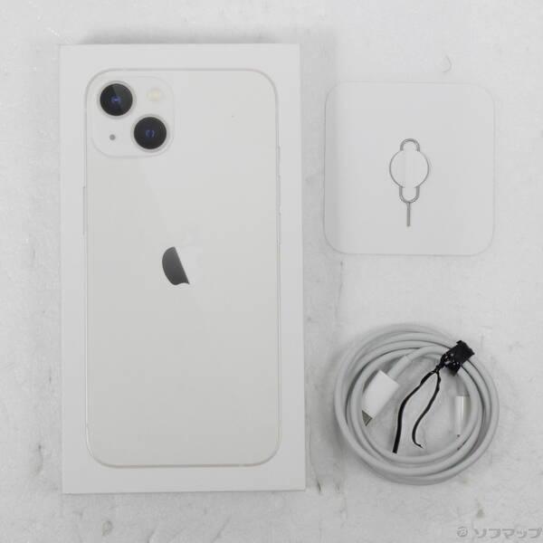 〔中古〕Apple(アップル) iPhone13 128GB スターライト MLND3J／A SIMフリー〔377-ud〕 |  | 04