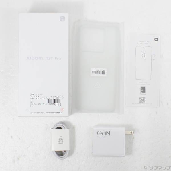 Xiaomi 13T Pro 256GB アルパインブルー SIMフリー（中古） Xiaomi 〔中古〕Xiaomi 13T Pro 256GB アルパインブルー SIMフリー