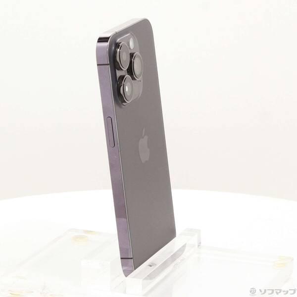 〔中古〕Apple(アップル) iPhone14 Pro 128GB ディープパープル MQ0F3J／A SIMフリー〔348-ud〕 |  | 03