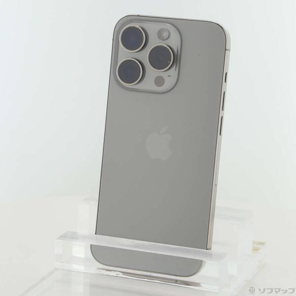〔中古〕Apple(アップル) iPhone15 Pro 256GB ナチュラルチタニウム MTUF3J／A SIMフリー〔368-ud〕 | 